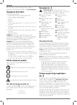 Предварительный просмотр 148 страницы DeWalt DCH263 Original Instructions Manual