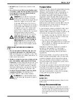 Предварительный просмотр 11 страницы DeWalt DCH363 Original Instructions Manual