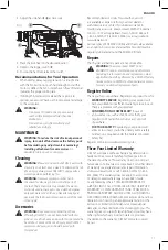 Предварительный просмотр 13 страницы DeWalt DCH733X2 Instruction Manual