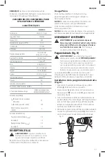 Предварительный просмотр 23 страницы DeWalt DCH733X2 Instruction Manual