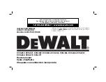 Preview for 1 page of DeWalt DCHJ060 Instruction Manual