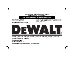 DeWalt DCHJ060 Instruction Manual preview