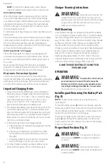 Preview for 10 page of DeWalt DCHT870 Instruction Manual