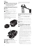 Preview for 12 page of DeWalt DCHT895 Instruction Manual