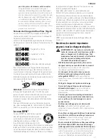 Preview for 23 page of DeWalt DCHT895 Instruction Manual