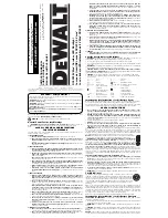 DeWalt DCL023 Instruction Manual preview