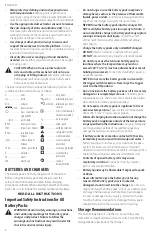 Preview for 6 page of DeWalt DCL045 Instruction Manual