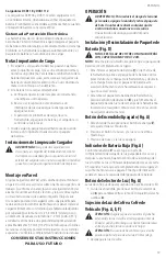 Preview for 21 page of DeWalt DCL045 Instruction Manual