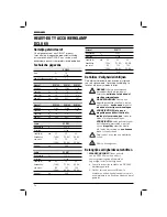 Предварительный просмотр 56 страницы DeWalt DCL060 Instructions Manual