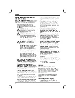 Предварительный просмотр 92 страницы DeWalt DCL060 Instructions Manual