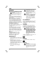 Предварительный просмотр 96 страницы DeWalt DCL060 Instructions Manual