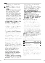 Предварительный просмотр 102 страницы DeWalt DCL074 Instructions Manual