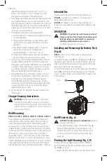 Preview for 8 page of DeWalt DCL077 Instruction Manual