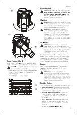 Предварительный просмотр 9 страницы DeWalt DCL077 Instruction Manual