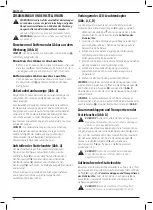 Preview for 18 page of DeWalt DCL079 Instructions Manual