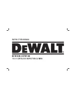 Preview for 1 page of DeWalt DCL510-XE Instruction Manual