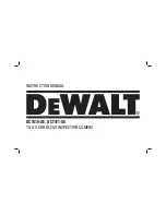 DeWalt DCL510-XE Instruction Manual предпросмотр