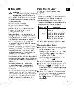 Preview for 13 page of DeWalt DCLE34020 Manual