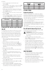 Preview for 44 page of DeWalt DCLE34031 Original Instructions Manual