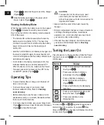 Preview for 18 page of DeWalt DCLE34220 Instructions Manual