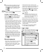 Preview for 58 page of DeWalt DCLE34220 Instructions Manual