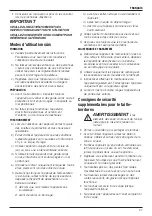 Preview for 59 page of DeWalt DCM561 Original Instructions Manual