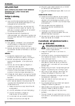 Preview for 86 page of DeWalt DCM561 Original Instructions Manual