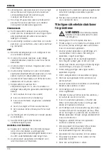 Preview for 138 page of DeWalt DCM561 Original Instructions Manual