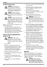 Предварительный просмотр 158 страницы DeWalt DCM561 Original Instructions Manual