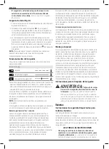 Предварительный просмотр 46 страницы DeWalt DCM561P1S Original Instructions Manual