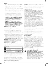 Предварительный просмотр 58 страницы DeWalt DCM561P1S Original Instructions Manual