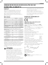 Предварительный просмотр 101 страницы DeWalt DCM561P1S Original Instructions Manual