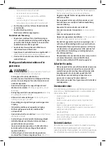 Предварительный просмотр 126 страницы DeWalt DCM561P1S Original Instructions Manual