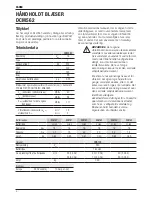 Preview for 6 page of DeWalt DCM562 Manual