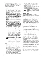 Preview for 36 page of DeWalt DCM562 Manual