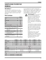 Preview for 53 page of DeWalt DCM562 Manual