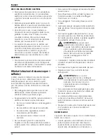 Preview for 68 page of DeWalt DCM562 Manual