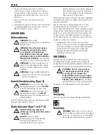 Preview for 132 page of DeWalt DCM562 Manual