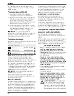 Preview for 60 page of DeWalt DCM563 Original Instruction