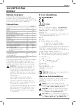 Предварительный просмотр 21 страницы DeWalt DCM565 Original Instructions Manual