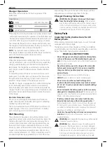 Предварительный просмотр 44 страницы DeWalt DCM565 Original Instructions Manual