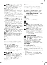 Preview for 51 page of DeWalt DCM565 Original Instructions Manual