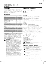 Предварительный просмотр 53 страницы DeWalt DCM565 Original Instructions Manual