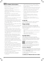 Preview for 58 page of DeWalt DCM565 Original Instructions Manual