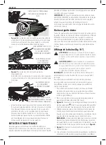 Preview for 84 page of DeWalt DCM565 Original Instructions Manual