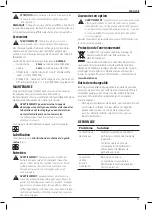 Предварительный просмотр 85 страницы DeWalt DCM565 Original Instructions Manual