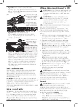 Preview for 101 page of DeWalt DCM565 Original Instructions Manual