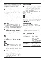 Preview for 151 page of DeWalt DCM565 Original Instructions Manual