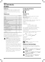 Предварительный просмотр 168 страницы DeWalt DCM565 Original Instructions Manual