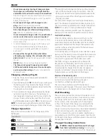 Preview for 10 page of DeWalt DCM571 User Manual